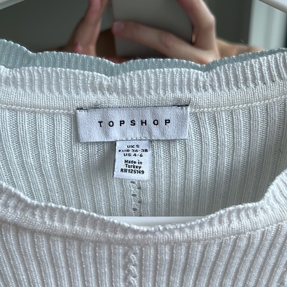 Top shop white cardigan - Picture 2 of 2